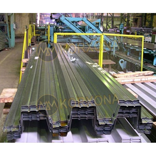 Профнастил Н114-600 Полиэстер RAL-9003-0.8