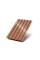 Профилланган варақ НС35-1000 ECOSTEEL-Гишт-0.5
