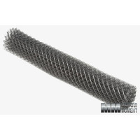 Стальная сетка рабица 1,5x10 м., ячейка 50x50 мм., с диаметром проволоки 1,6 мм.