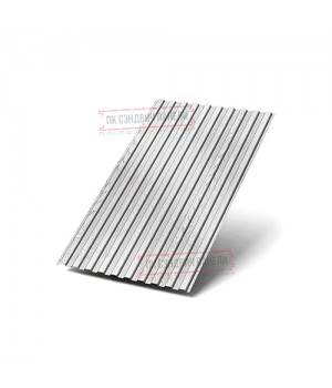 Профилированный лист С8х1150 ECOSTEEL_MA-Беленый Дуб-0.5.