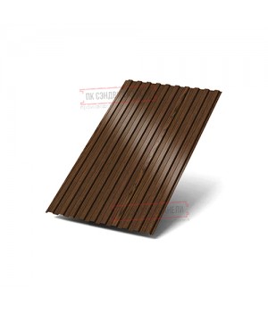 Профилированный лист С8х1150 ECOSTEEL_MA-МореныйДуб-0.5