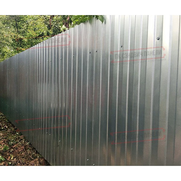 Profillangan varaq S8x1150 Galvanizli-0.6