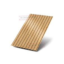 Профилированный лист С8х1150 ECOSTEEL-Сосна-0.5.