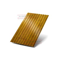 Профилированный лист С8х1150 ECOSTEEL_ТД-ЗолотойДуб-0.5