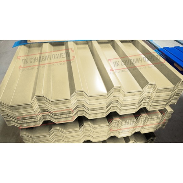 Profillangan varaq S44-1000 Poliester RAL 1014-0.5