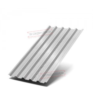 Профилированный лист С44-1000 ECOSTEEL_MA-Беленый Дуб-0.5