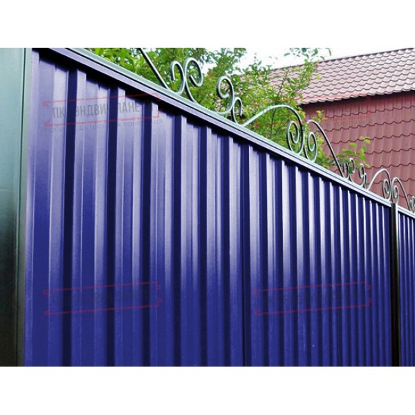 Profillangan varaq S-15-1190-0.45 ikki tomonlama (Printech) RAL 5002