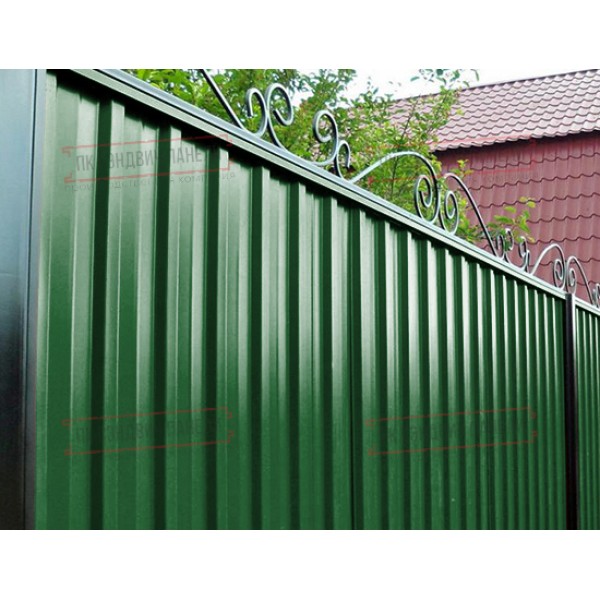 Профилланган варақ С-15-1190-0.5 (Rooftop Glance) RAL 6002