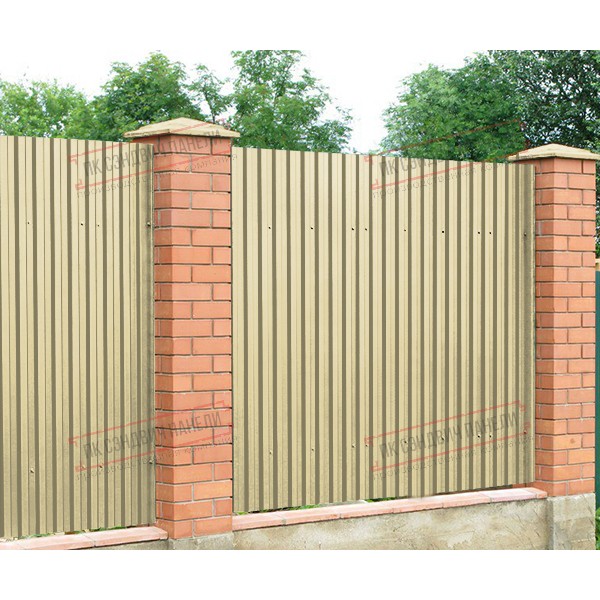 Профилланган варақ C21х1000 Norman RAL1014-0.5