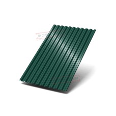 Профилированный лист C21х1000 Призма RAL6005-0.5