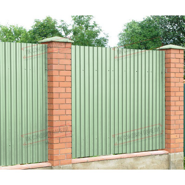 Профилланган варақ C21х1000 Norman RAL6019-0.5