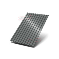 Profillangan varaq C21x1000 Poliester RAL7005-0.45