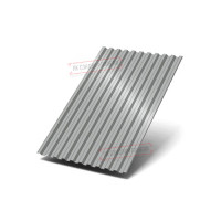 Profillangan varaq C21x1000 Poliester RAL9006-0.5