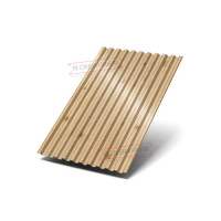 Профилированный лист C21х1000 ECOSTEEL_MA-Сосна-0.5