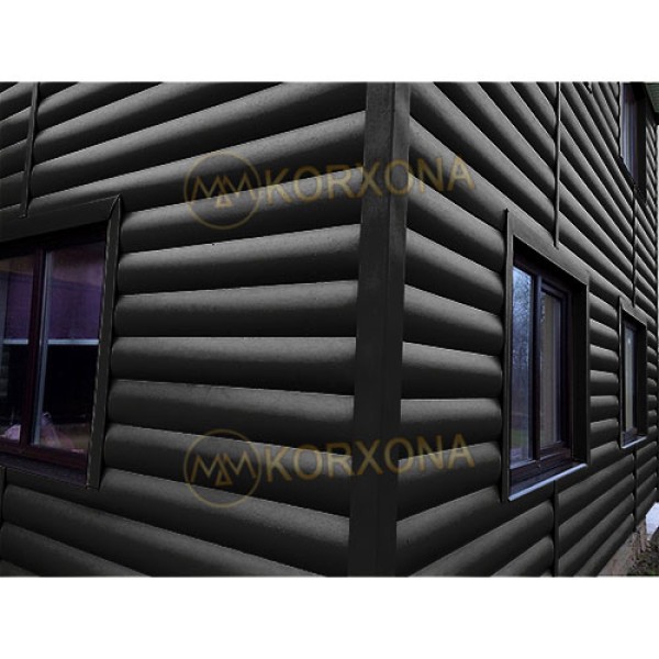 Блок-хаус 0,390 0,45 Drap RAL9005 от производителя Блок-хаус 0,390 0,45 Drap RAL9005 от производителя