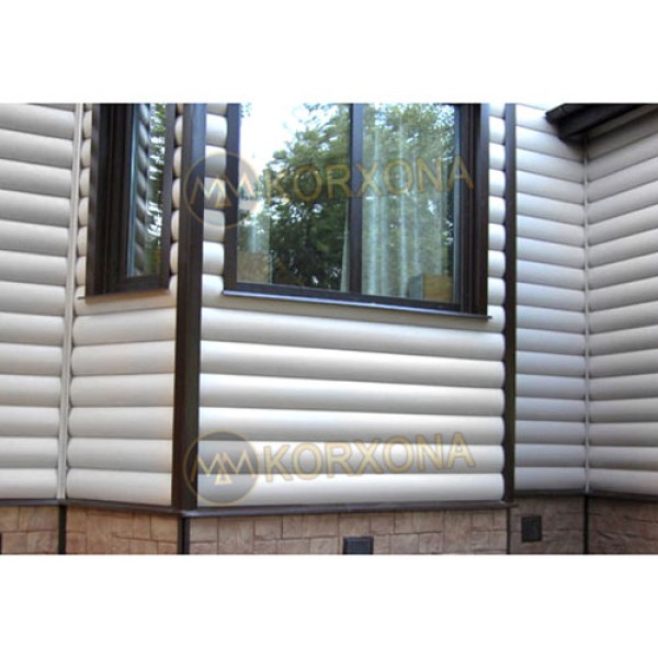 Блок-хаус 0,390 0,45 Полиэстер RAL9003 от производителя