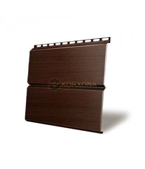 ЭкоБрус 0,345 0,45 Print Twincolor Choco гофрированный