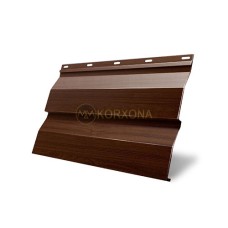 Корабельная Доска 0,265 0,45 Print Twincolor Choco гофрированный