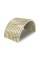 Penopolistiroldan arkali sendvich panellar, 0.5/0.5, eni 1000 mm, qalinligi 150 mm, RAL1014