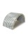 Mineral paxtadan arkali sendvich panellar, 0.5/0.5, eni 1000 mm, qalinligi 80 mm, RAL7047