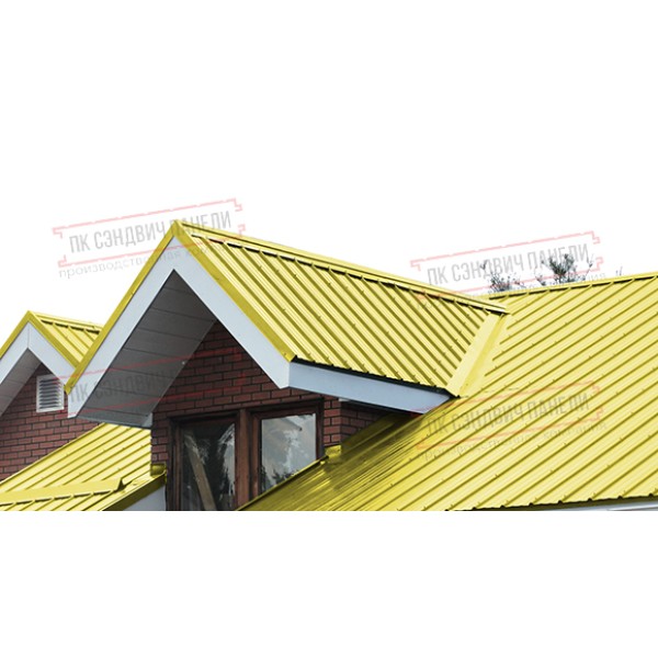 Том учун ППУ сэндвич панеллар 60 RAL 1018