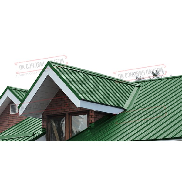 Том учун ППУ сэндвич панеллар 40 RAL 6002