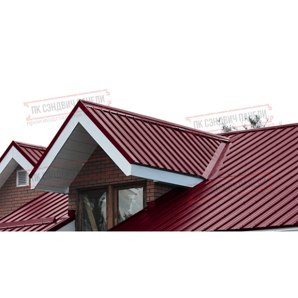 Tom uchun PPU sendvich panellar 80 bordo