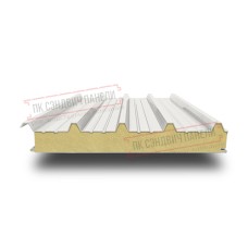 Кровельные сэндвич панели с pir 100 RAL 9010 белый