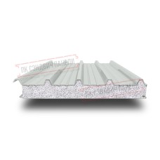 Кровельные сэндвич панели с ппс 100 RAL 7035 светло-серый