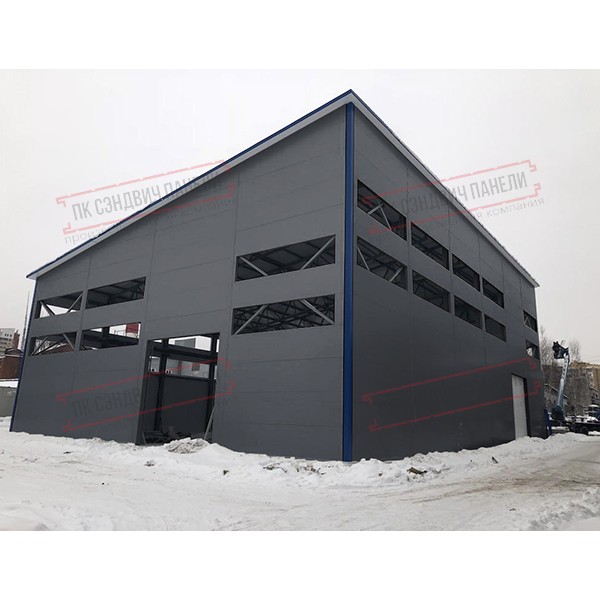 Девор учун ПИР сэндвич панеллар 160 ral 7024