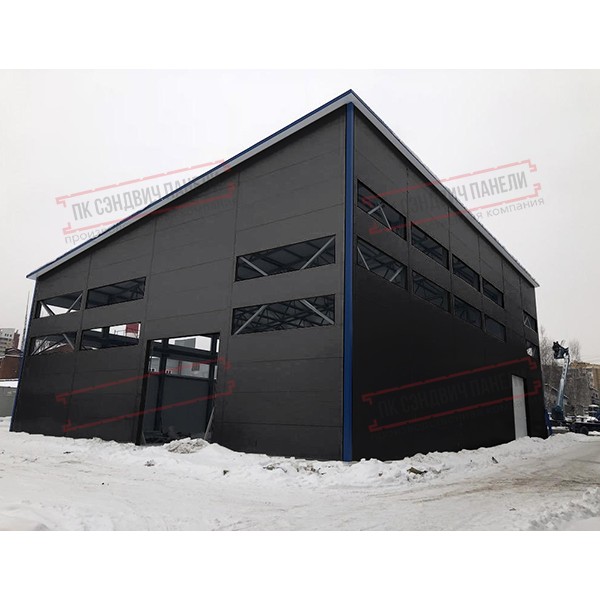 Девор учун минерал пахта сэндвич панеллар 150 ral 9005
