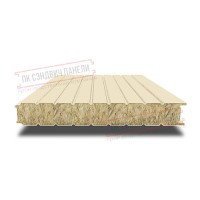 Devor uchun mineral paxta sendvich panellar 100 ral 1015