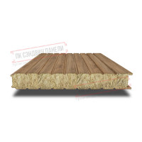 Девор учун минерал пахта сэндвич панеллар 60 эски еман