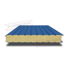 Стеновые сэндвич панели с пир 140 ral 5005 синий