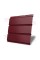 Perforatsiyasiz metall sofit 0,4 PE plyonka bilan RAL 3005 qizil vino