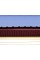 Perforatsiyasiz metall sofit 0,4 PE plyonka bilan RAL 3005 qizil vino