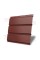 Перфорациясиз металл софит 0,5 GreenCoat Pural Matt плёнка билан RR 29 қизил (RAL 3009 оксидли қизил)