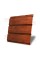 Perforatsiyasiz metall sofit 0,45 Print Elite plyonka bilan Cherry Wood