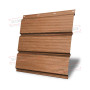Софит металлический без перфорации 0,45 Print Elite с пленкой Honey Wood