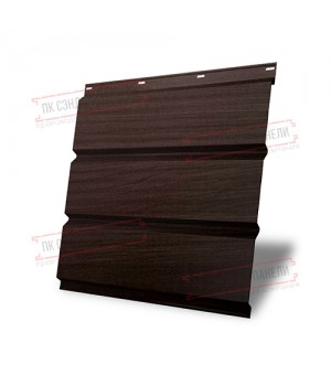 Софит металлический без перфорации 0,45 Print Elite с пленкой Nordic Wood