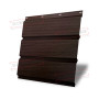Софит металлический без перфорации 0,45 Print Elite с пленкой Nordic Wood