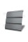 Perforatsiyasiz metall sofit 0,5 GreenCoat Pural matt plyonka bilan RR 21 och-kulrang (RAL 7040 серое окно)