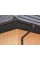 Markaziy perforatsiyalangan metall sofit 0,5 GreenCoat Pural BT plyonka bilan RR 32 to'q jigarrang (RAL 8019 ochiq jigarrang)