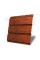 Markaziy perforatsiyalangan metall sofit 0,45 Print Elite plyonka bilan Cherry Wood