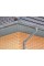 Markaziy perforatsiyalangan metall sofit 0,5 GreenCoat Pural matt plyonka bilan RR 21 och-kulrang (RAL 7040 серое окно)