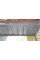 To'liq perforatsiyalangan metall sofit 0,45 Drap plyonka bilan RAL 7004 kulrang