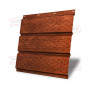 Софит металлический полная перфорация 0,45 Print Elite с пленкой Cherry Wood