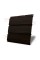 To'liq perforatsiyalangan metall sofit 0,45 Print Elite plyonka bilan Coffee Wood