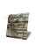 To'liq perforatsiyalangan metall sofit 0,45 Print Elite plyonka bilan Fine Stone