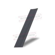 Крепежная планка жалюзи Milan,Tokyo 0,45 Drap RAL 7024 мокрый асфальт